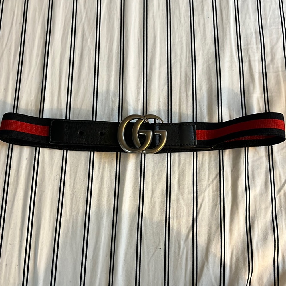 Gucci elastic kids belt